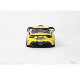 ALPINE A110 RGT+ YELLOW #4 M.FUSTER / D.FUENTES RALLYE DU MONT BLANC 2025 Solido 1:18 Metallmodell